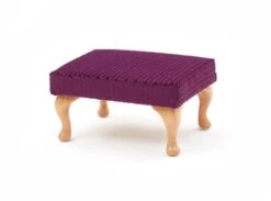 Medium Queen Anne Leg & Square Taper Foot Stools