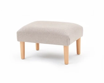 Large Doomed Taper Leg Foot Stool 2 Large Doomed Taper Leg Foot Stool - Image 2