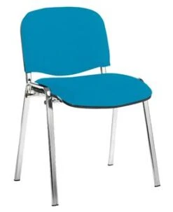 Ecton Stacking Chair - Chrome Frame