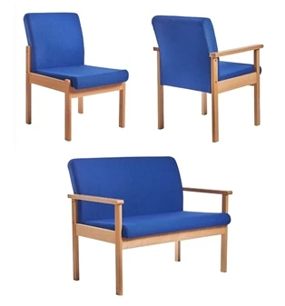 Meavy Wooden Frame Waiting Room Chairs 1 Meavy Wooden Frame Waiting Room Chairs