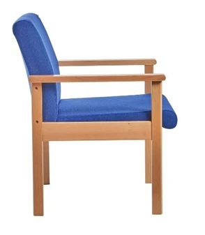 Meavy Wooden Frame Waiting Room Chairs 5 Meavy Wooden Frame Waiting Room Chairs - Image 5