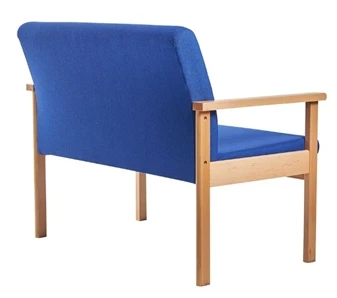 Meavy Wooden Frame Waiting Room Chairs 8 Meavy Wooden Frame Waiting Room Chairs - Image 8