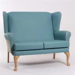 Alexander High Back Two Seater Sofa
