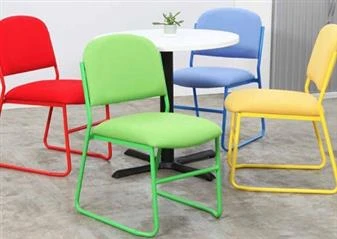 Skolar Stacking Chair - Crib 7 Vinyl 2 Skolar Stacking Chair - Crib 7 Vinyl - Image 2