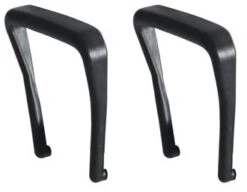 Blue PU Stacking Chair - Black Frame 7 Blue PU Stacking Chair - Black Frame -Furniture Chair Store prod large 801 4